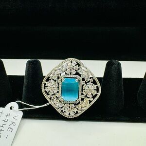 Fashion Adjustable CZ Ring